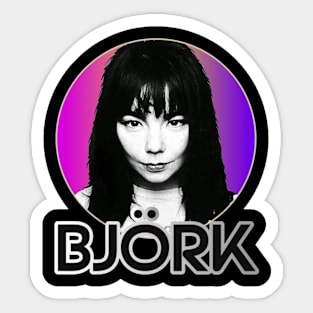 Bewitched by Bjork Sticker